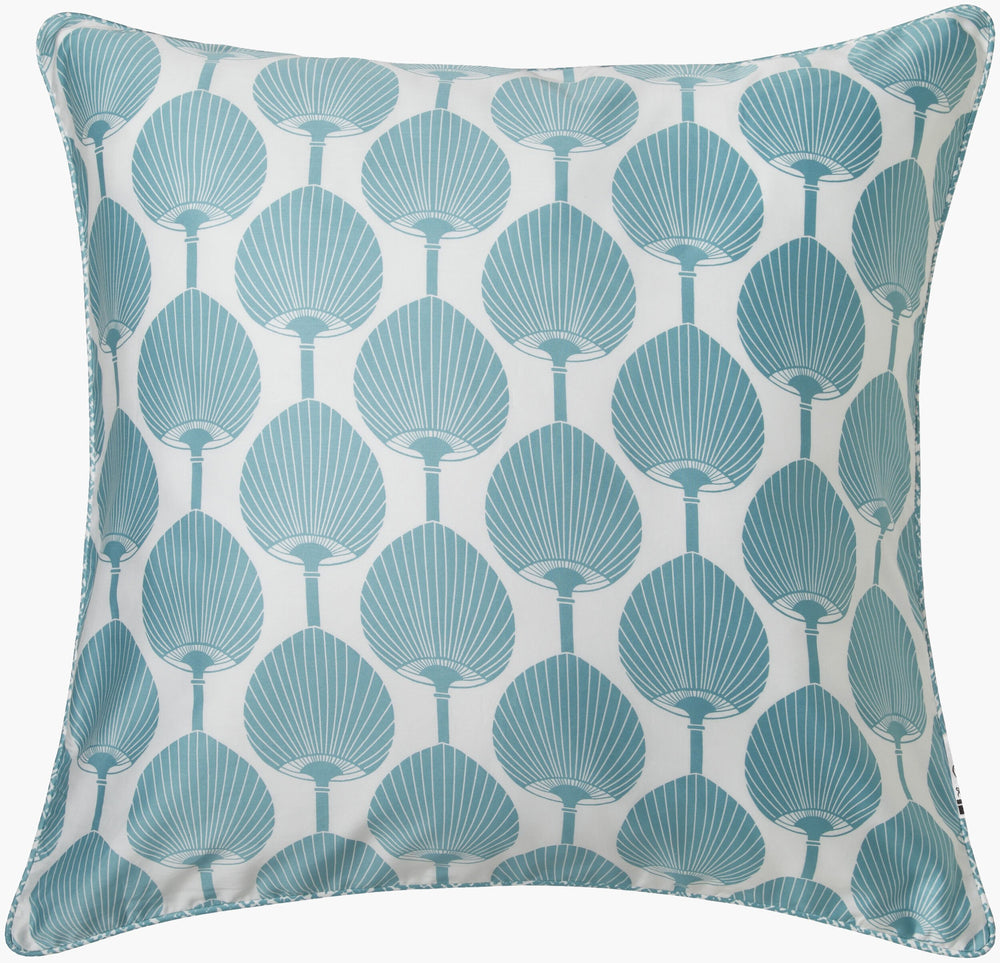 Surya Kabuki Kfb-2004 Sham - Premium Cotton Decor Accent, Modern Design For Revitalizing Your Space Aqua Cotton,Cotton Kfb2005-es