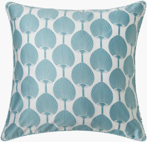 Surya Kabuki Kfb-2004 Sham - Premium Cotton Decor Accent, Modern Design For Revitalizing Your Space Aqua Cotton,Cotton Kfb2005-es