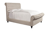 Parker House Parker Living Sleep Jackie - Crepe Queen Bed Crepe 60% Polyester, 40% Linen (SW) BJAC#8000-3-CRP