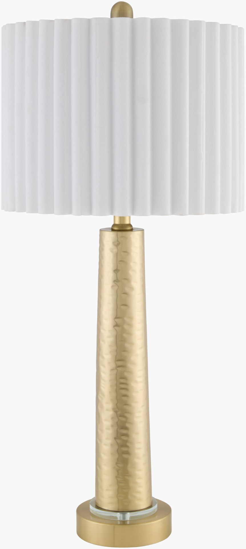 Livabliss Kerfi Iron Arts and Crafts Table Lamp with Cotton Shade for Warm Ambient Glow KFI-001