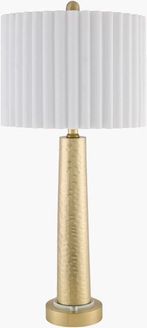 Livabliss Kerfi Iron Arts and Crafts Table Lamp with Cotton Shade for Warm Ambient Glow KFI-001