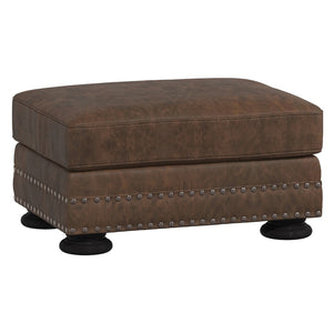 Bernhardt Foster Leather Ottoman 5371LMO