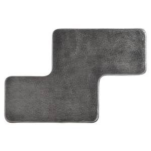 Bernhardt Bernhardt Juri Cocktail Table In Graphite Cast Aluminum — Sculptural Modular Centerpiece, Outdoor-Ready 347407