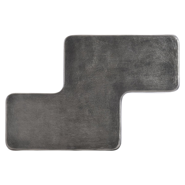 Bernhardt Bernhardt Juri Cocktail Table In Graphite Cast Aluminum — Sculptural Modular Centerpiece, Outdoor-Ready 347407