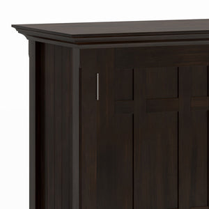English Elm Bedford Sideboard Buffet - Handcrafted Dark Tobacco Brown Storage With Timeless Transitional Style B136P158488