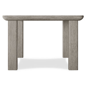 Bernhardt Bernhardt Monolith Dining Table With Wire-Brushed Oak Puma Finish, 84" Expandable Top, Rustic Modern Charm 343222