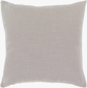 Surya Kanga Elegant 18"L X 18"W Accent Pillow - Modern Style, Soft Comfort, Easy Care For Home Decor Mustard Polyester,Polyester Kga004-2222d