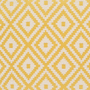 Surya Kanga Elegant 18"L X 18"W Accent Pillow - Modern Style, Soft Comfort, Easy Care For Home Decor Mustard Polyester,Polyester Kga004-2222d