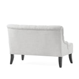 Christopher Knight Home® - Noble House - Nicole Contemporary Tufted Fabric Settee