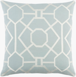 Surya Kingdom Square Cotton Accent Pillow Handcrafted in India for Sofas and Armchairs KGDM7045-1818P