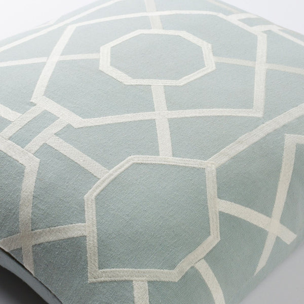 Surya Kingdom Square Cotton Accent Pillow Handcrafted in India for Sofas and Armchairs KGDM7045-1818P