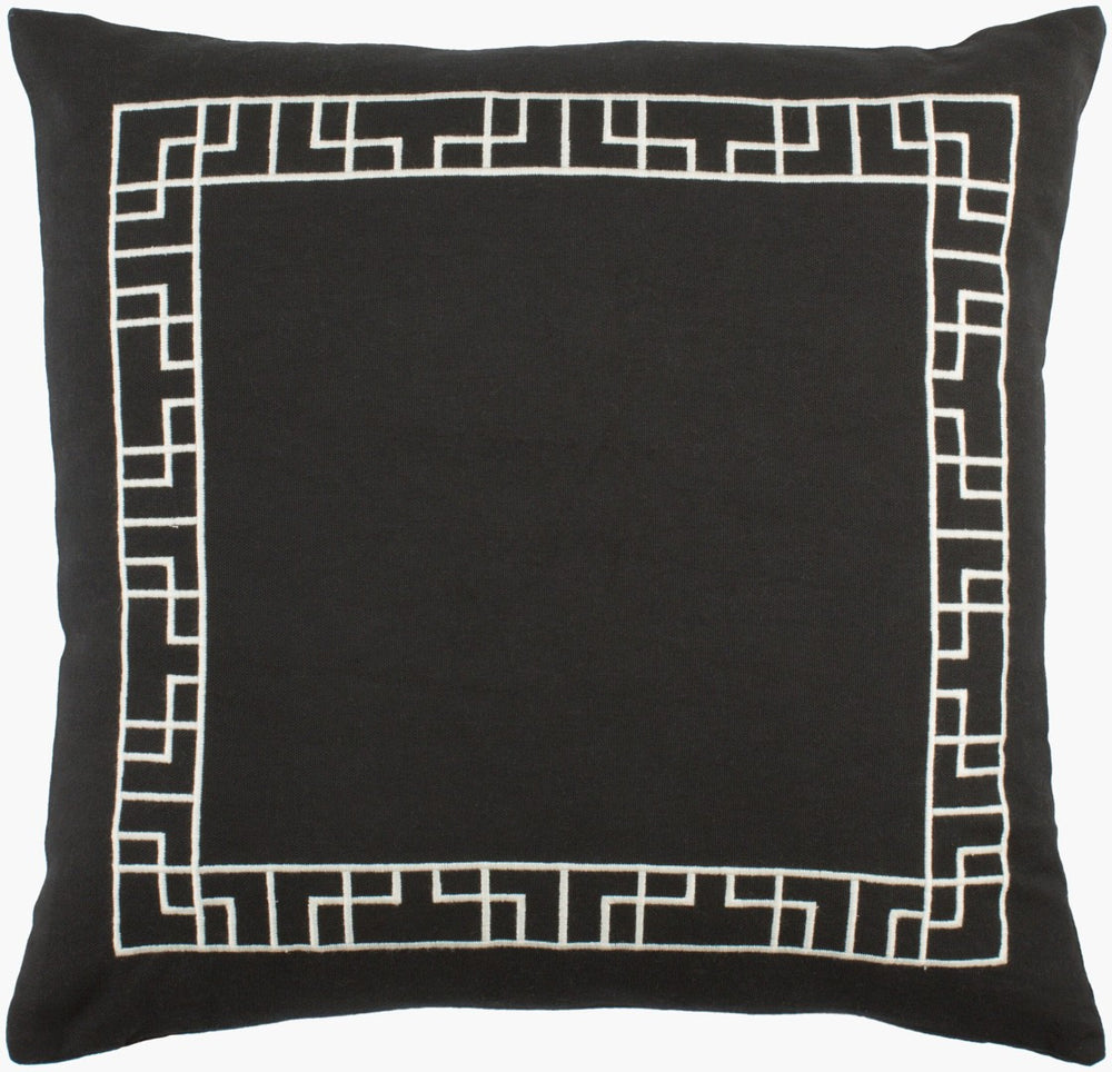 Surya Kingdom Woven Cotton Accent Pillow Vintage Heritage Pattern for Sofa Chair or Bed KGDM7061-1818