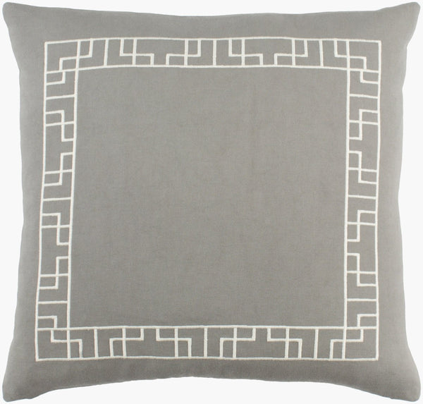 Surya Kingdom Cotton Accent Pillow Cottage Style Handcrafted Textile for Sofa or Bench KGDM7063-1818P