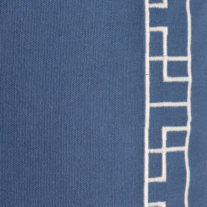 Surya Kingdom 18"X18" Cotton Accent Pillow - Elegant Design For Modern & Classic Decor, Easy Care! Dark Blue Cotton,Cotton Kgdm7065-1818d