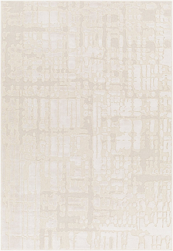 Livabliss Kingston Wool Viscose Blend Area Rug Medium Pile Woven Floor Accent for Modern Spaces KGS2301-5373