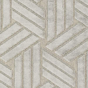 Livabliss Kingston Viscose Wool Blend Machine Woven Accent Rug Plush Modern Entryway Floor Piece Gray, Medium Gr 2' x 2'11" KGS2303-23