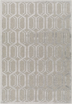 Livabliss Kingston Wool Viscose Blend Machine Woven Rug Soft Minimalist Accent for Entryways Gray, Medium Gr 9'2" x 12' KGS2305-9212