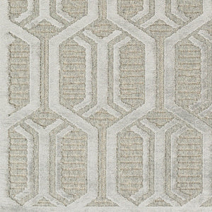 Livabliss Kingston Wool Viscose Blend Machine Woven Rug Soft Minimalist Accent for Entryways Gray, Medium Gr 9'2" x 12' KGS2305-9212