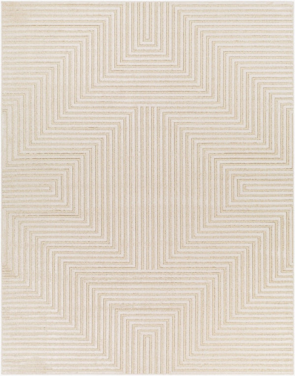 Livabliss Kingston Wool Viscose Area Rug Minimalist Modern Soft Plush Living Room Accent KGS2307-71010