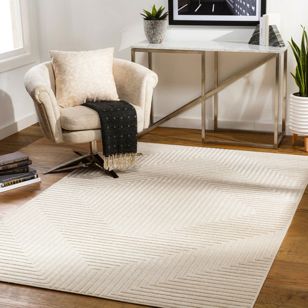 Livabliss Kingston Wool Viscose Area Rug Minimalist Modern Soft Plush Living Room Accent KGS2307-71010