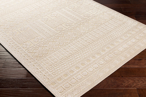 Livabliss Kingston Bohemian Global Wool Viscose Blend Area Rug Medium Pile Living Room Accent KGS2314-5373