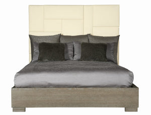 Bernhardt Mosaic Upholstered Queen Panel Bed K1061