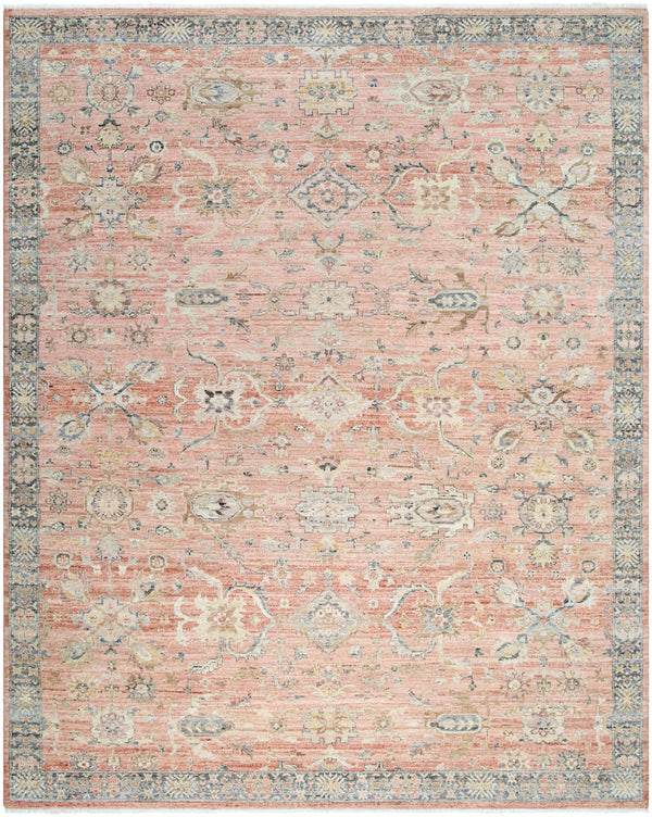 Khorasan KHO-2302 9' x 12' Handmade Rug KHO2302-912  Warm Grey, Ash, Khaki, Sage, Pearl Surya