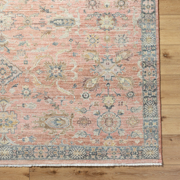 Khorasan KHO-2302 9' x 12' Handmade Rug KHO2302-912  Warm Grey, Ash, Khaki, Sage, Pearl Surya