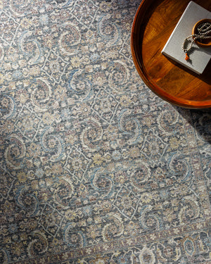 Khorasan KHO-2305 9' x 12' Handmade Rug KHO2305-912  Sterling Grey, Grey, Light Silver, Nickel Surya