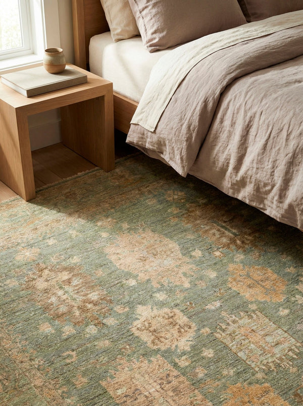 Surya Khotan Hand Knotted Wool Accent Rug with Geometric Central Asian Motifs and Fringe 2' x 3' Rectangle KHT2304-23