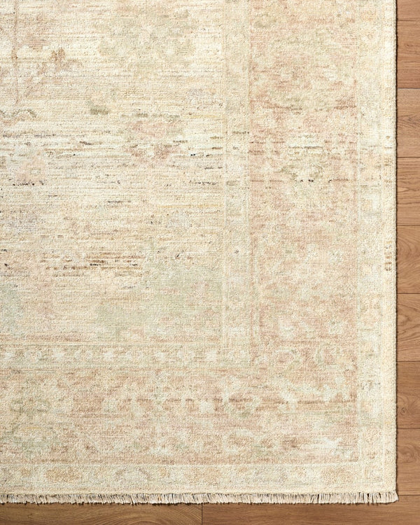 Surya Khotan Hand Knotted Wool Area Rug Geometric Medallion Central Asian Entryway Accent 6' x 9' Rectangle KHT2305-69