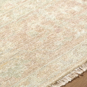Surya Khotan Hand Knotted Wool Area Rug Geometric Medallion Central Asian Entryway Accent 6' x 9' Rectangle KHT2305-69