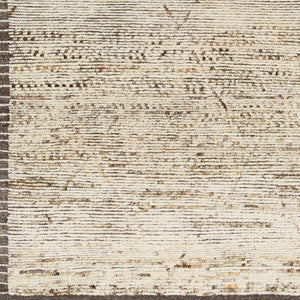 Surya Khyber Handmade 2' X 3' Bohemian Rug - Unique Global Style, Soft Medium Pile, Perfect For Any Room! Brown Wool Khy2301-23