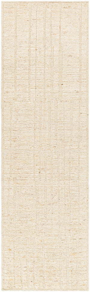Khyber KHY-2305 2'6" x 8' Runner Handmade Rug KHY2305-268  Light Gray, Beige, Dark Brown, Tan, Wheat Surya