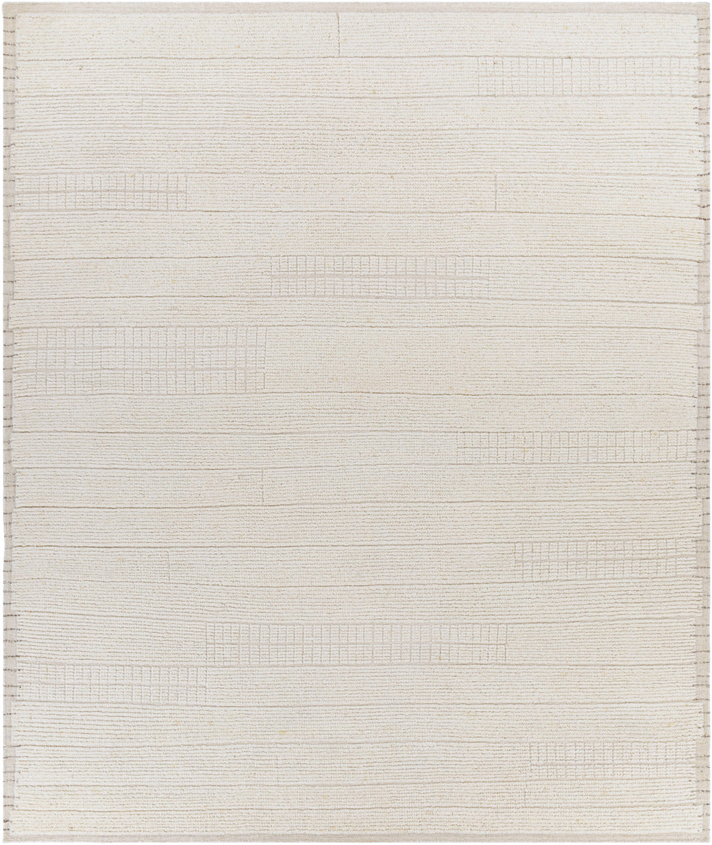 Khyber KHY-2306 9' x 12' Handmade Rug KHY2306-912  Wheat, Beige, Dark Brown, Tan Surya