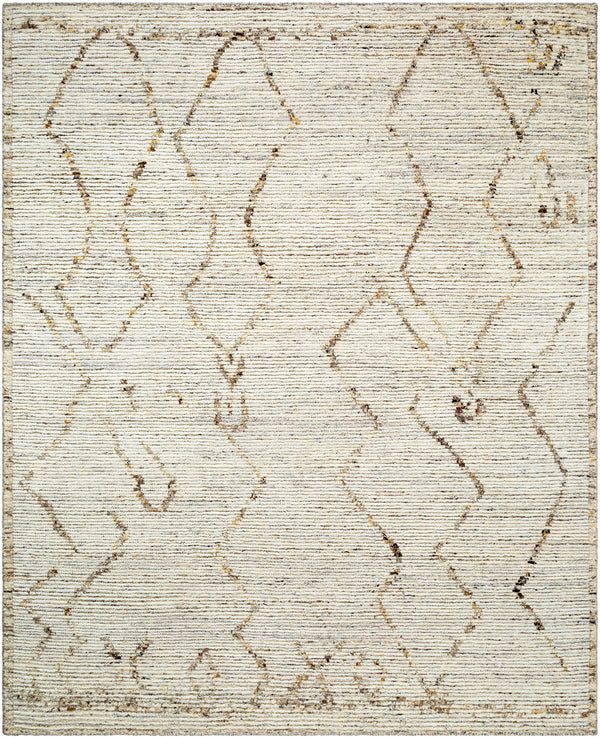 Khyber KHY-2308 9' x 12' Handmade Rug KHY2308-912  Light Silver, Ash, Warm Grey, Off-White, Prairie Dust, Sage Surya