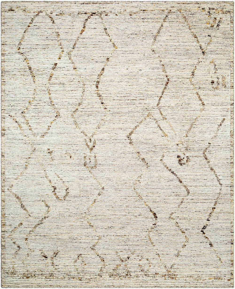 Surya Khyber Hand-knotted Wool Area Rug Bohemian Global Pattern for Large Living Rooms KHY2308-1215