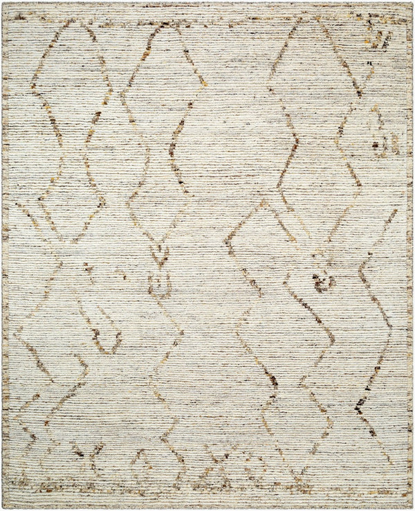 Surya Khyber Hand-knotted Wool Area Rug Bohemian Global Pattern for Large Living Rooms KHY2308-1215