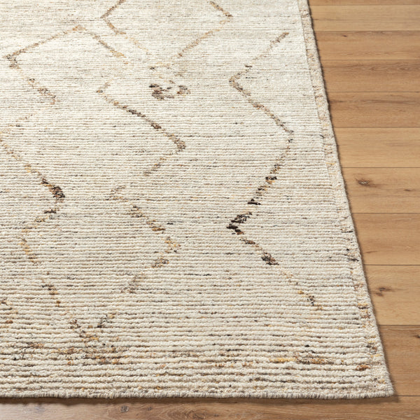 Khyber KHY-2308 9' x 12' Handmade Rug KHY2308-912  Light Silver, Ash, Warm Grey, Off-White, Prairie Dust, Sage Surya