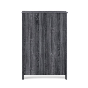 English Elm Christopher Knight Home® - Toolless 5-Drawer Chest with Faux Wood Finish, Moisture-Resistant MDF, Sleek Bar Handles, Compact Storage DARK GREY 72039.00SONGRY