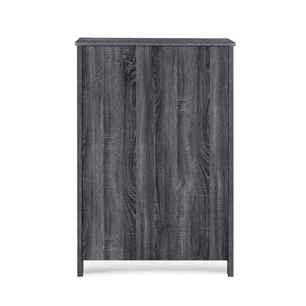 English Elm Christopher Knight Home® - Toolless 5-Drawer Chest with Faux Wood Finish, Moisture-Resistant MDF, Sleek Bar Handles, Compact Storage DARK GREY 72039.00SONGRY