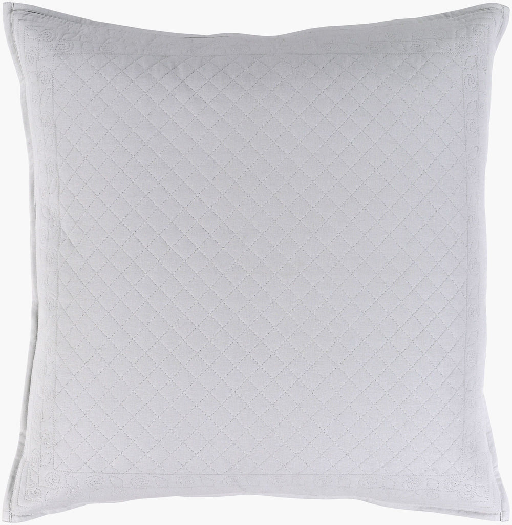 Surya Kiley Kie-2000 Sham - Rustic Charm & Cozy Vibes For Your Decor, Durable Cotton Blend, Made In India White Cotton,Cotton,Polyester,Polyfill Kie2000-es