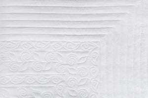 Surya Kiley 8"X8" Rustic Bedding Swatch - Cozy Cotton & Polyester Blend For Warmth And Charm In Decor White Cotton,Cotton,Polyester,Polyfill Kie2000-sw