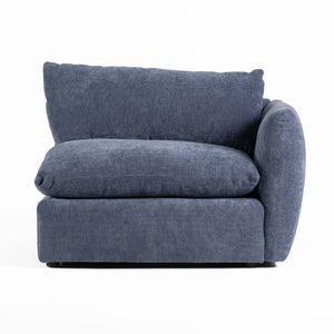 VIG Furniture Divani Casa Kinsey - Modern Blue Fabric Modular Right Facing Seat VGKK-KF.8035-RAF1.5-NAVY