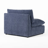 VIG Furniture Divani Casa Kinsey - Modern Blue Fabric Modular Right Facing Seat VGKK-KF.8035-RAF1.5-NAVY