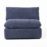 VIG Furniture Divani Casa Kinsey - Modern Blue Fabric Modular Sectional Sofa VGKK-KF.8035-SECT-NAVY