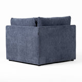 VIG Furniture Divani Casa Kinsey - Modern Blue Fabric Modular Sectional Sofa VGKK-KF.8035-SECT-NAVY