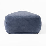 VIG Furniture Divani Casa Kinsey - Modern Blue Large River Rock Ottoman VGKK-KF.D2015-LRG-NAVY