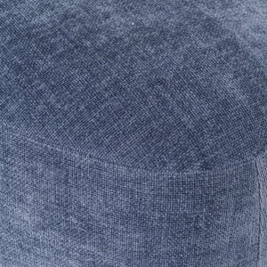 VIG Furniture Divani Casa Kinsey - Modern Blue Large River Rock Ottoman VGKK-KF.D2015-LRG-NAVY