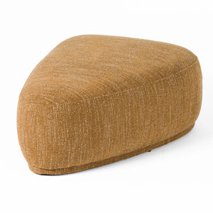 VIG Furniture Divani Casa Kinsey - Modern Mustard Large River Rock Ottoman VGKK-KF.D2015-LRG-YEL